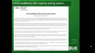Webinar- AEP Ohio's Market Based Capacity Pricing Model