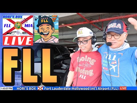 馃敶 LIVE | FLL Plane Spotting | Fort Lauderdale-Hollywood International Airport | July 3, 2025