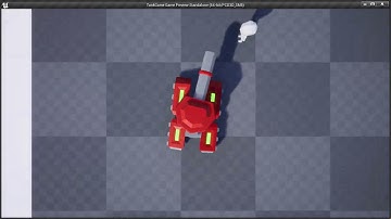 Unreal Engine 4; Tank Game; Enter Tank Test 1