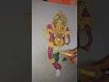 Ganpati bappa drawing #art #colourpencildrawing #drawing #ganesh #shorts .
