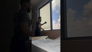 iTints Smart Film offering the best of both worlds dynamic privacy and sun control.