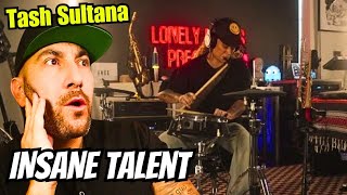 Tash Sultana - "Milk & Honey" (Live in Studio) | (reaction)