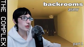 ASMR in The Backrooms 😶 — [whispers, soft mouth sounds]
