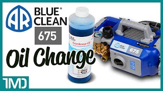 HOW TO Change Oil in AR Blue Clean 675 Pro