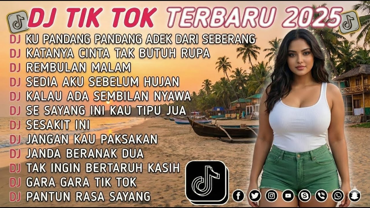 DJ TIKTOK TERBARU 2025 || DJ CINTA DARI SEBERANG 🎵 DJ SUNGGUH CINTAKU LUAR BIASA 🎵 FULL ALBUM❗❗