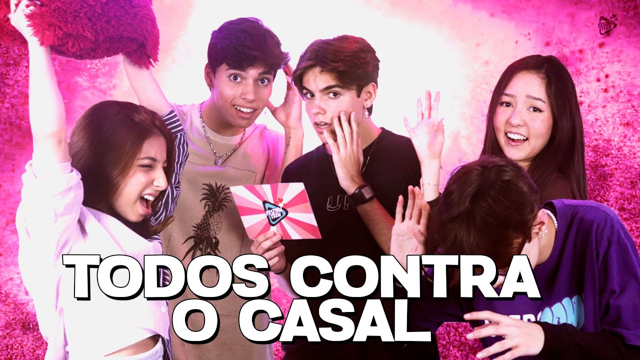 TABY e JOÃO SENO enfrentam SOLTEIROS DA CONNECT HOUSE no desafio especial de DIA DOS NAMORADOS