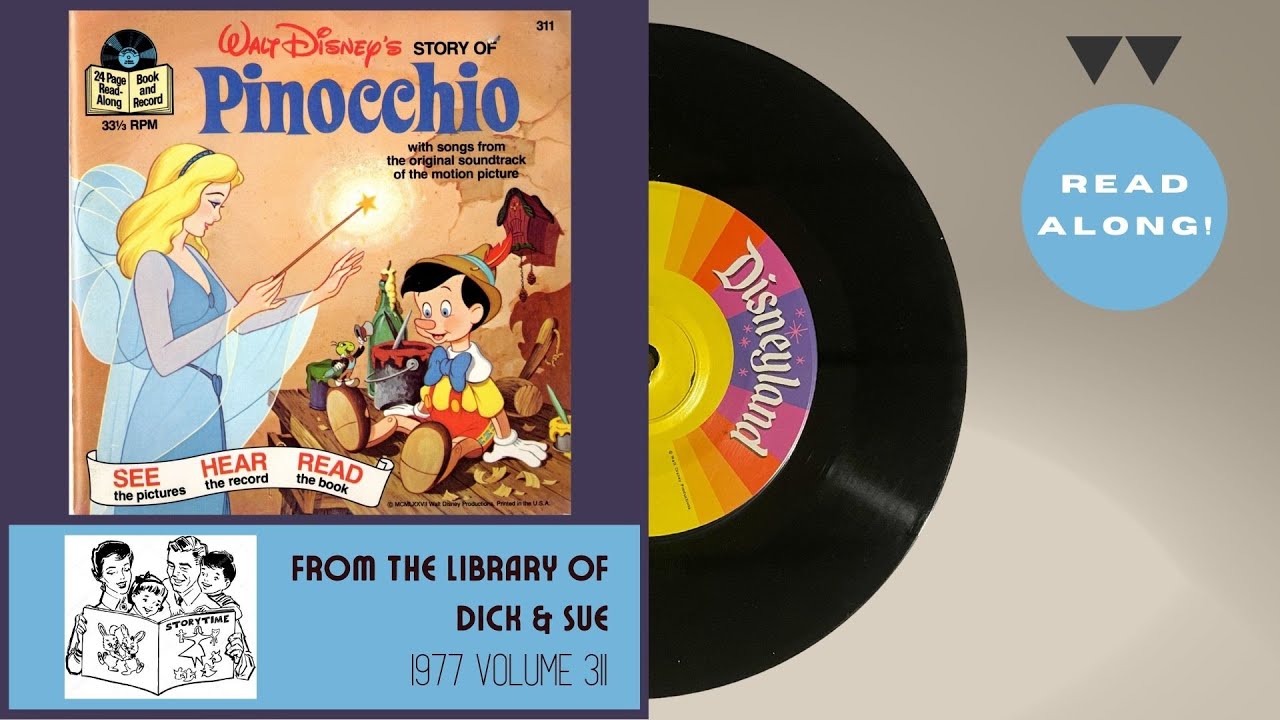 Pinocchio (1977) | Disneyland Little Long-Playing Record 311