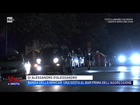 Banda della minicar, una sosta al bar prima dell'aggressione a Iacopini - Vita in diretta 13/10/2026