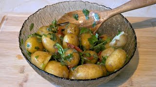 Warm Potato Salad l Italian Style