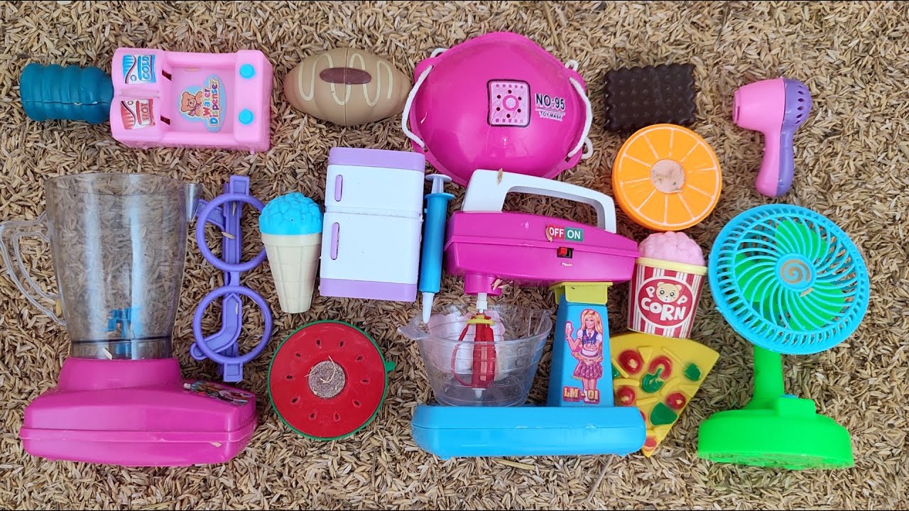 Hunting Es Krim,Popcorn,Biskuit,Pizza,Roti,Masker,Suntikan,Blender