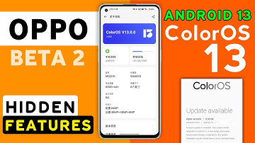 Oppo ColorOS 13 Update Hidden Features | Oppo Reno 6 5G,A53,A52,F15,F19 Pro Plus,F19/Pro,F17,F21/Pro