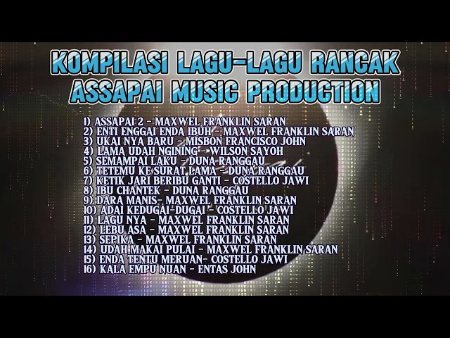 LAGU RANCAK ASSAPAI MP I Maxwel Franklin saran ,Duna Ranggau, costello jawi,wilson sayoh, Entas John class=