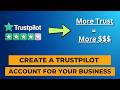Create Trustpilot Business Account in 5 Minutes | Full Setup Guide (Beginner Friendly)