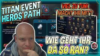 💥 Anomalous Titan Event &amp; Hero’s Path – Ice Golem Hard 10 Challenge eine Fraktion! ❄️