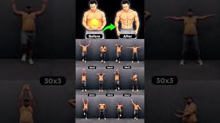 "Burn Belly Fat STANDING UP — No Floor, No Equipment, No Excuses 🔥" ,#fatloss #shorts