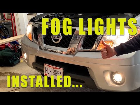 Nissan Frontier Fog Light Installation (I took off the bumper, but you don't have to)