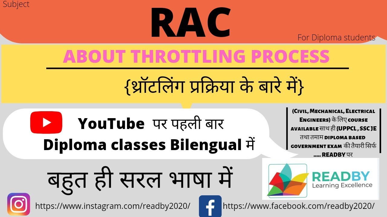 Throttling Phenomenon Throttling process Throttling process in