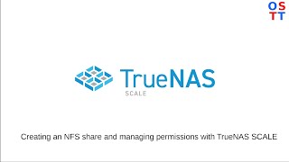 Create An Nfs Share On Truenas Scale In 10 Mins