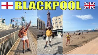 Blackpool - La ciudad con los mejores parques de atracciones de Inglaterra🎢🎡