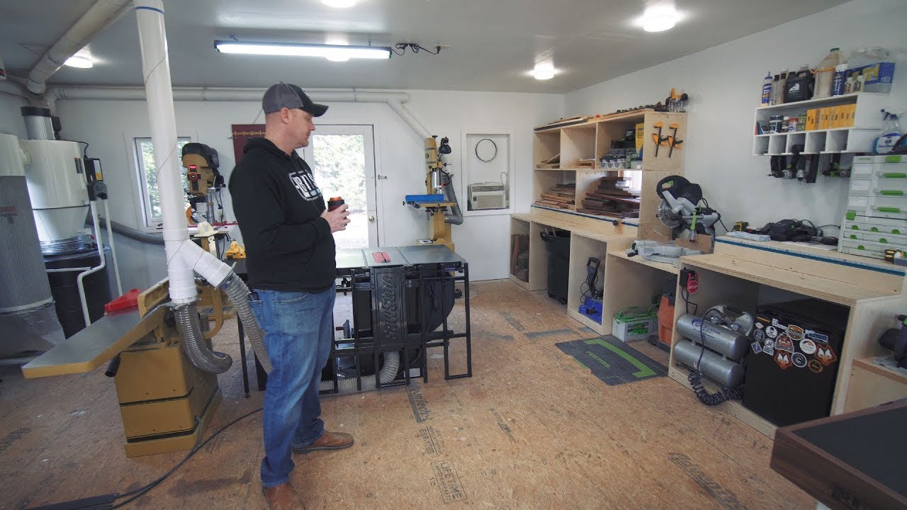 bent's woodworking shop tour