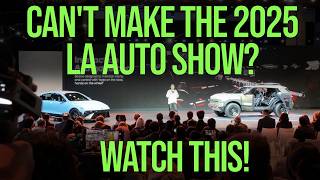 Full Tour Of The 2025 Los Angeles Auto Show