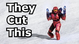 Why did they cut Halo’s coolest feature?