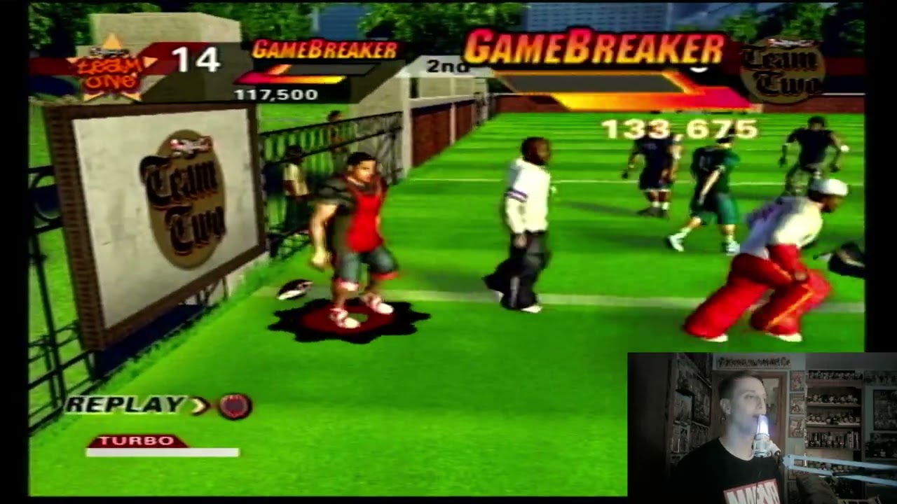 NFL Street 2 Pickup Game! All Defensive Team!