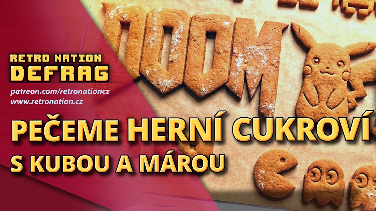 DEFRAG Speciál: Pečeme herní cukroví s Kubou a Márou