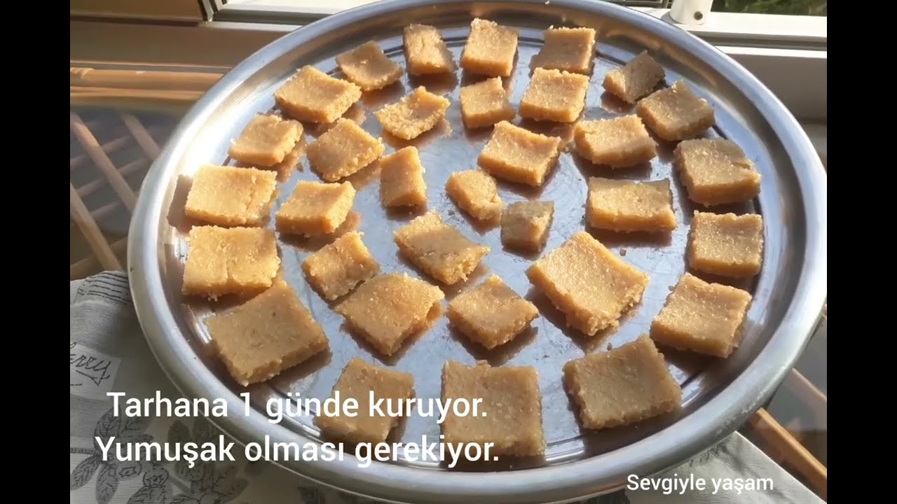 #şekersizatıştırmalık.Tatlı tarhana nasıl yapılır? Tokat yöresi Köme tarhanası tarifi