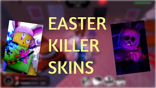 [ROBLOX: FORSAKEN] Poached John Doe & Easter Ripper Jason Easter Skins Gameplay