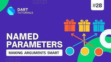 Named Parameters in Dart | Dart named parameters | Dart Tutorial #28