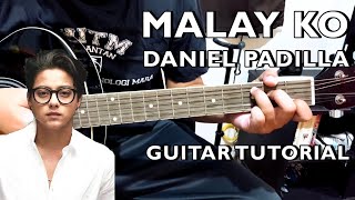 Malay Ko - Daniel Padilla - Guitar Tutorial for Beginners