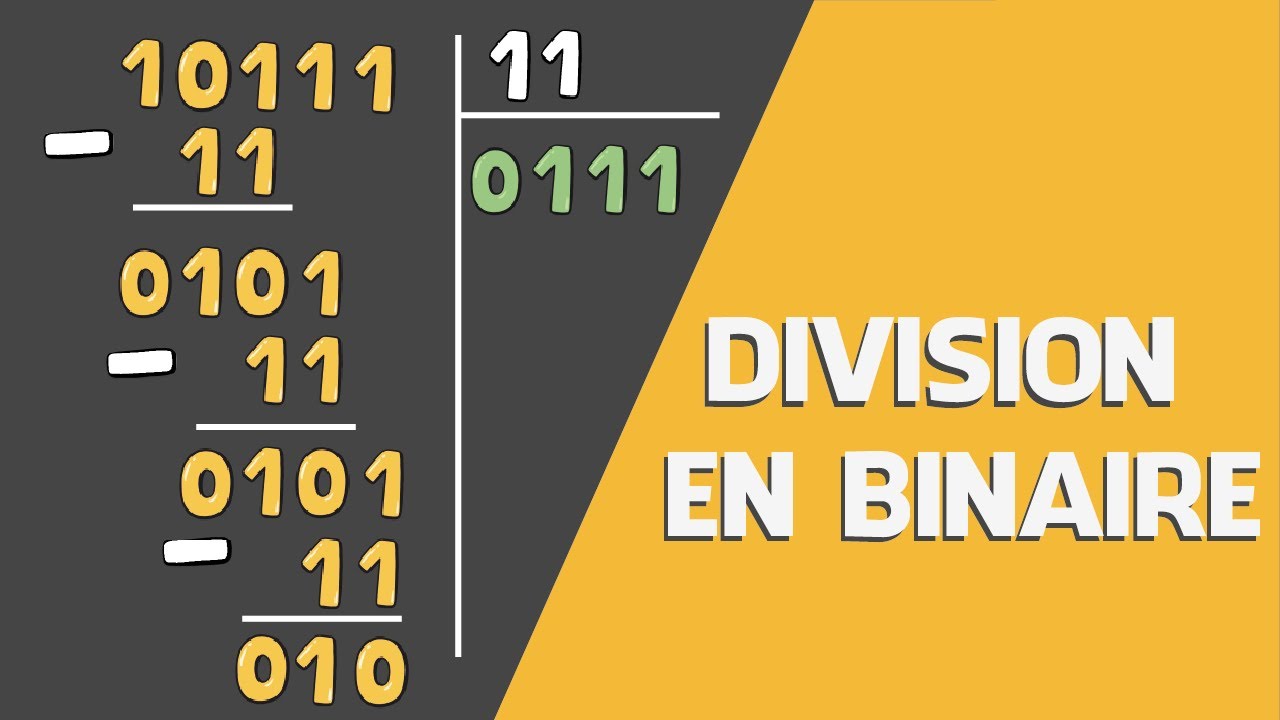 Division en Binaire