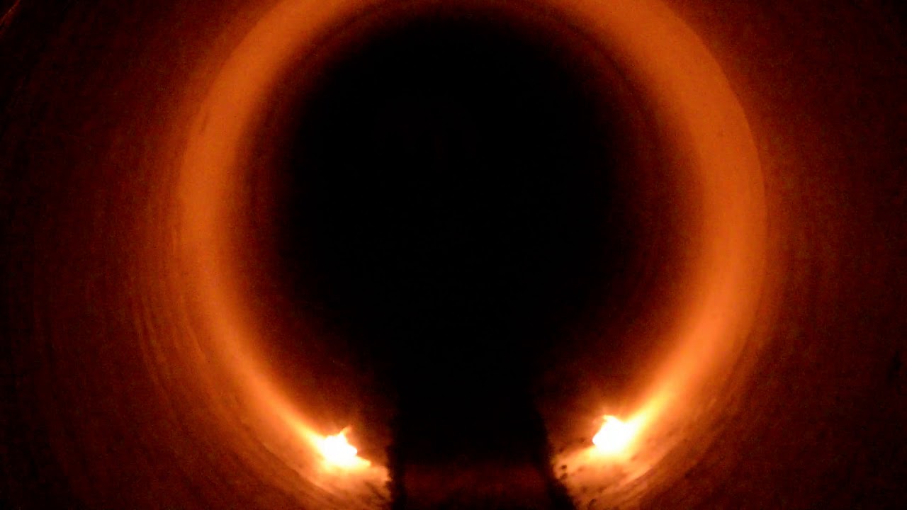 Overtone singing in a cave