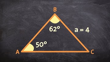 Given a triangle with SSA find the missing parts using the law of sines One Case