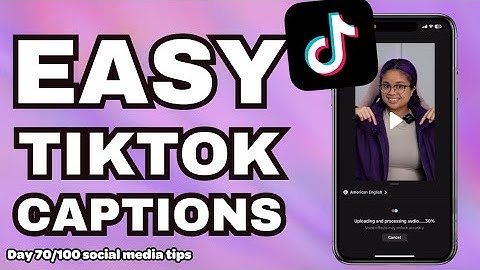 How to add closed captions on TikTok EASY TUTORIAL