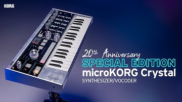 microKORG Crystal 20th Anniversary Special Edition