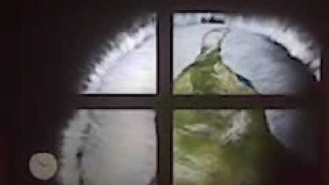 Creation Museum video portraying the worldwide Flood