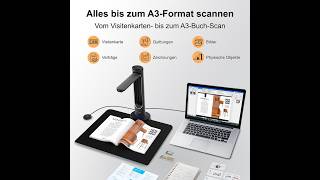 VIISAN K48 48MP Book Scanner &amp; Document Camera Review