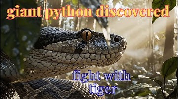 giant python found fighting with tiger Episode 3