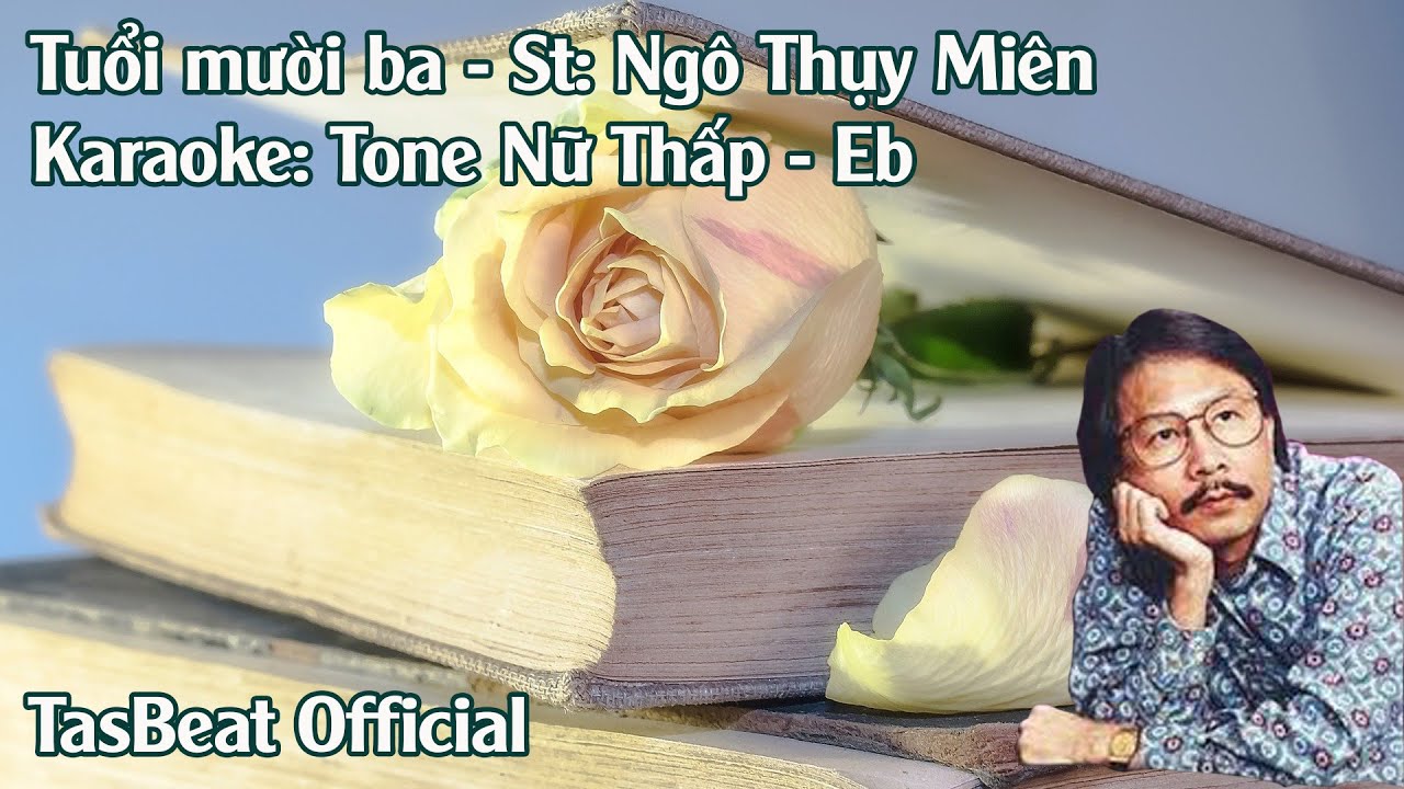 Karaoke Tuổi Mười Ba - Tone Nữ Thấp | TAS BEAT