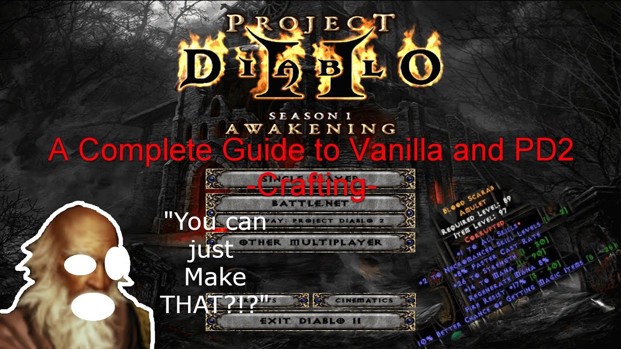 how to gear your character diablo 2