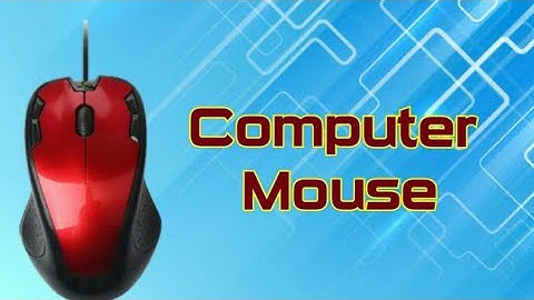 Ch-4 Computer Mouse [Class 1]