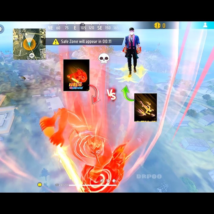 NEW ITACHI SUSANO VS AURA 🗿💀#shorts #drpoo  #garena