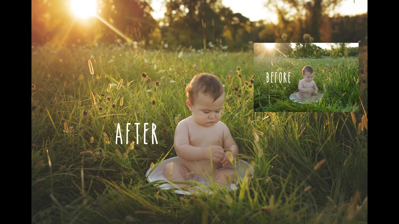 Photoshop CC Tutorial  OUTDOOR PORTRAIT EDITING