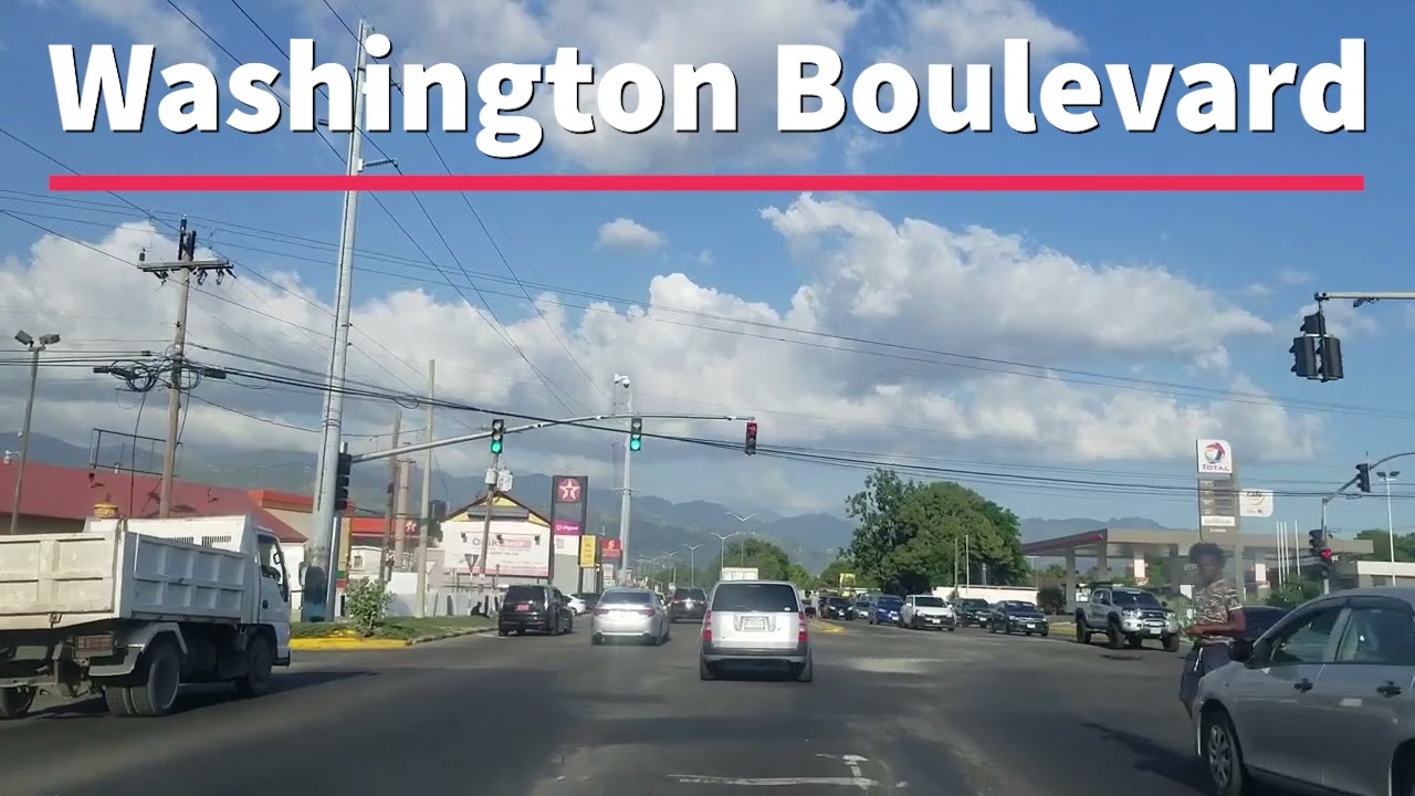 Driving on Washington Boulevard | Jamaica