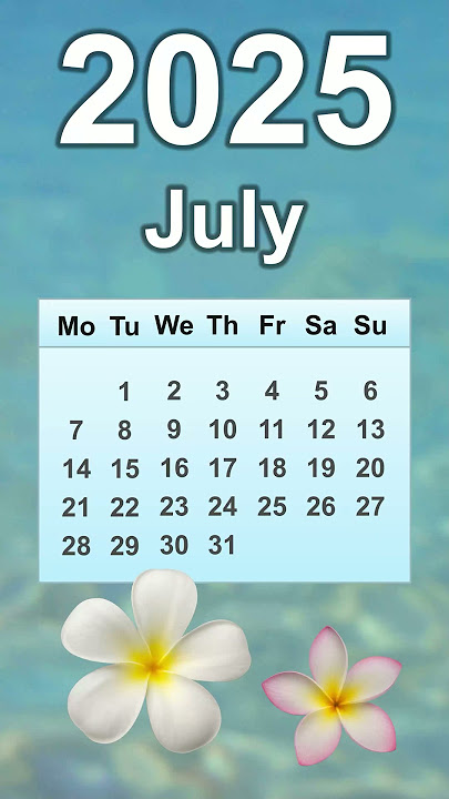 July 2025 Calendar