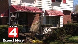 Fleeing driver crashes stolen truck into home on Detroit's west side