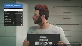 Grand Theft Auto V Creador de personajes screenshot 4