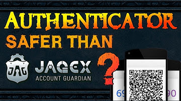 Authenticator Safer than JAG? - RuneScape 3